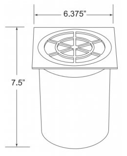 Encore LEDWL-116-LED-6W In-Grade Light 